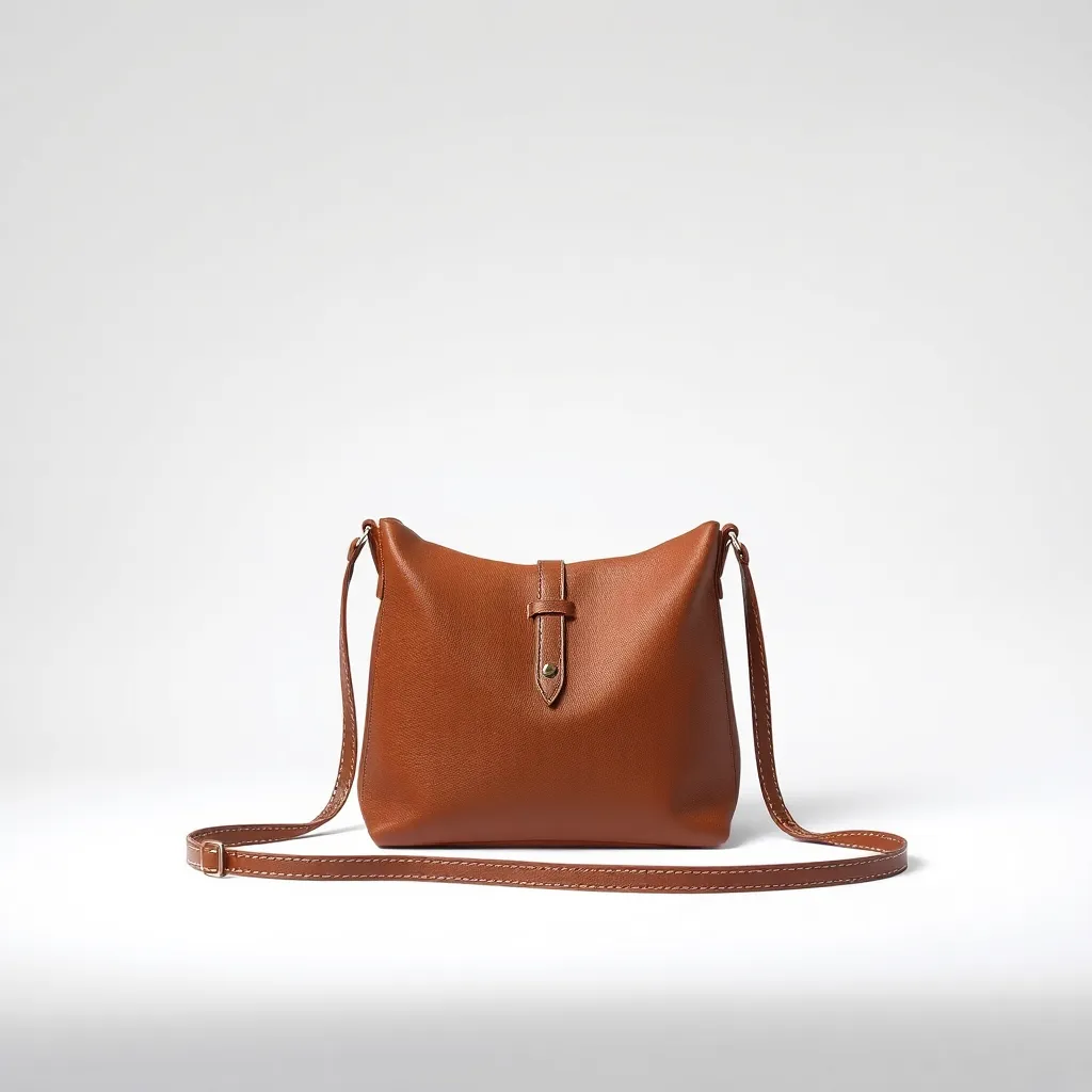 Bolsa Transversal Marrom